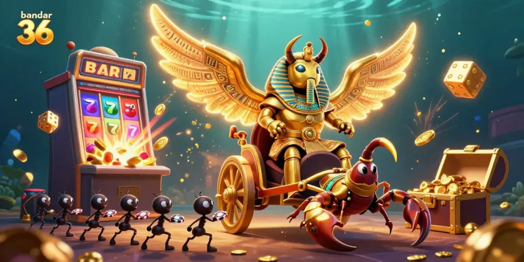 Permainan seru di bandar 36 dengan jackpot menggiurkan, diisi dengan elemen slot dan kartu poker.