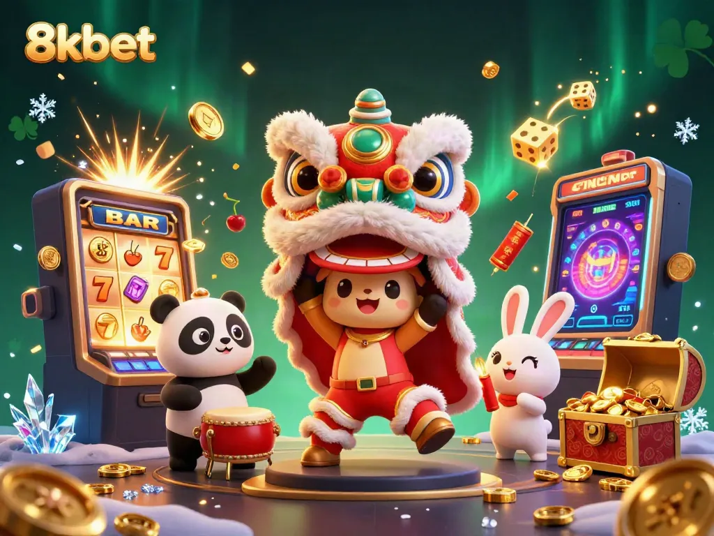 Experience 8kbet's thrilling casino atmosphere with a vibrant New Year celebration