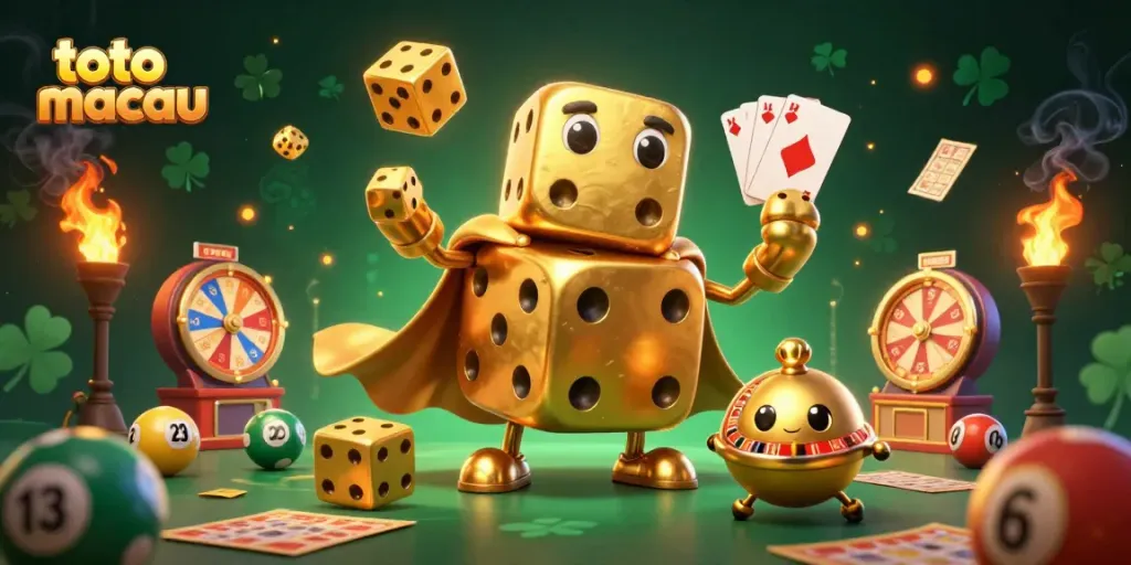 Melihat hasil toto macau dengan suasana keberuntungan dalam ilustrasi yang menakjubkan.