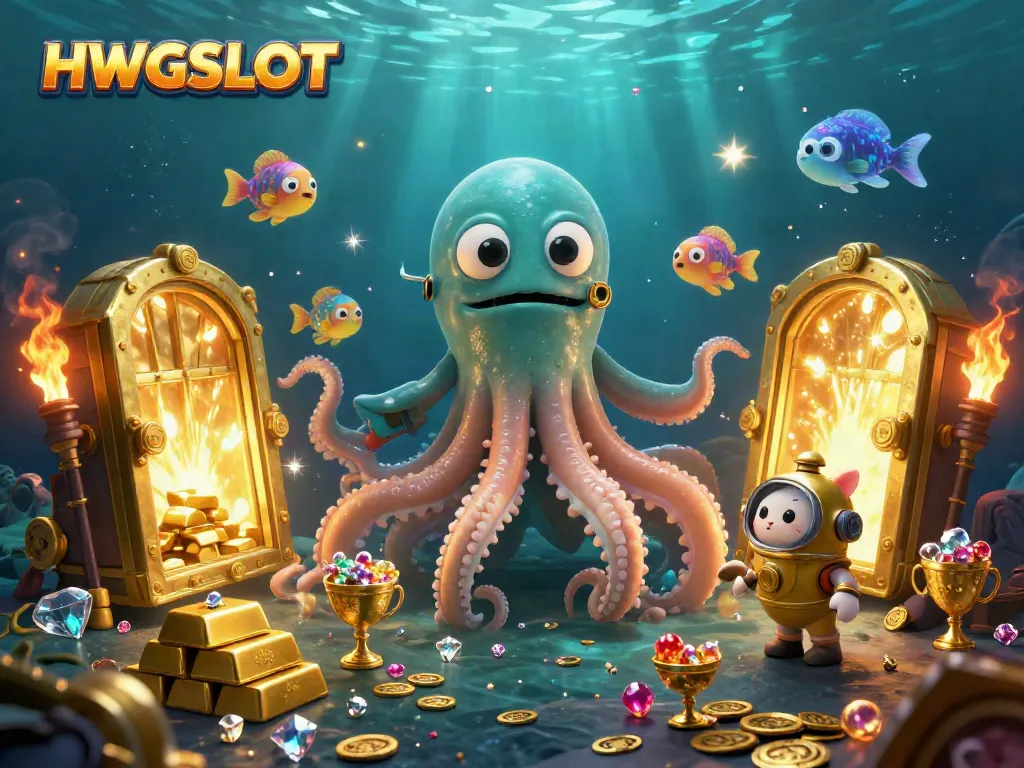 Experience thrilling spins with HWGSLOT as golden treasures await in this underwater casino adventure.