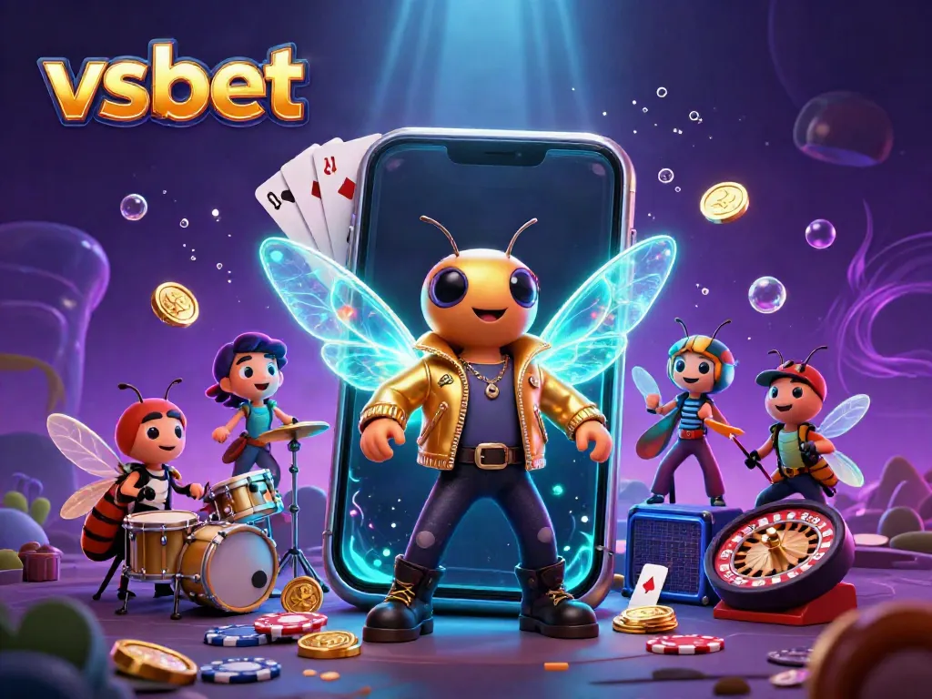 Experience thrilling gaming with vsbet through vibrant scenes and dynamic casino elements.