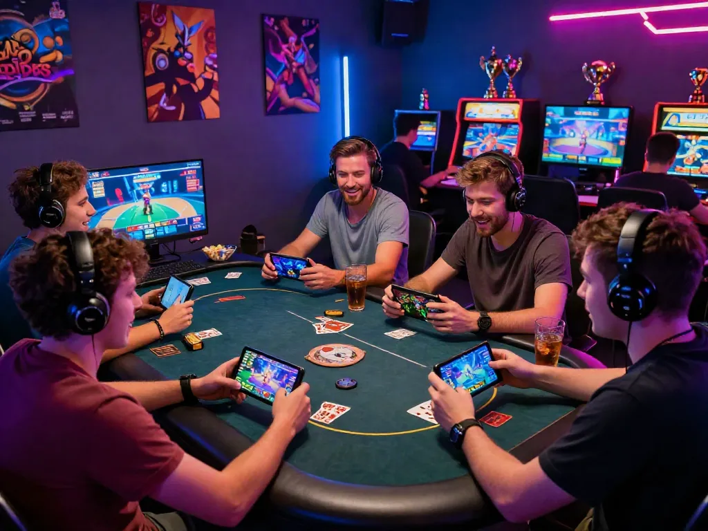 Exciting online gaming experience at https://hitclubt3.com/ with friends enjoying interactive gameplay.