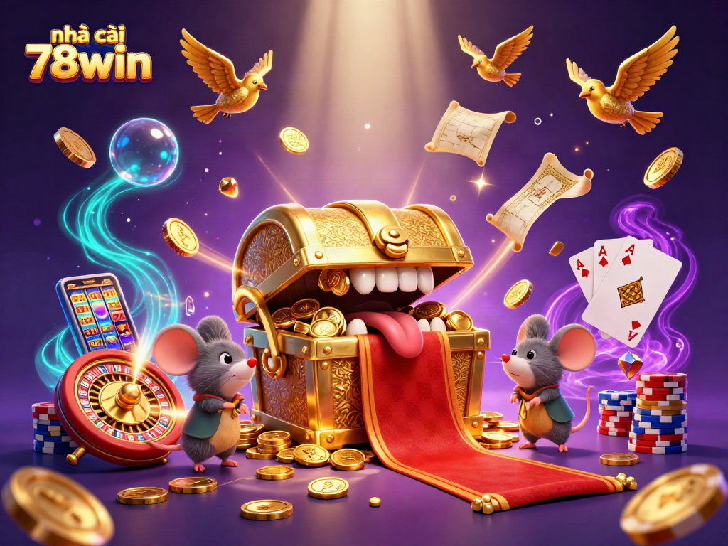 Spin the roulette with nhà cái 78win while treasures and winnings surround you.