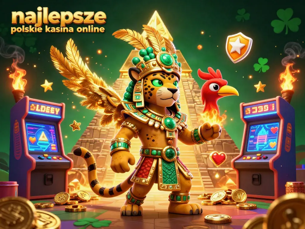 Engage with najlepsze polskie kasyna online through an animated casino adventure led by a Mayan jaguar priest.