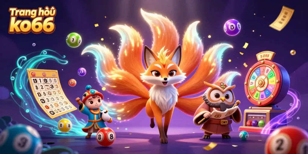 Participate in exciting gaming action at Trang chủ ko66 with vibrant colors and dynamic illustrations.