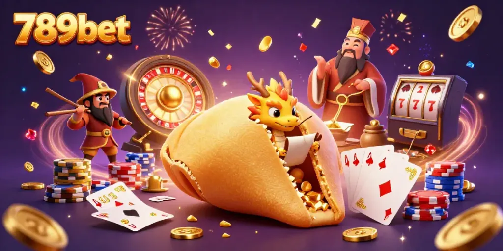 Engage with the vibrant world of 789bet featuring dynamic gaming elements and lively 3D illustration.