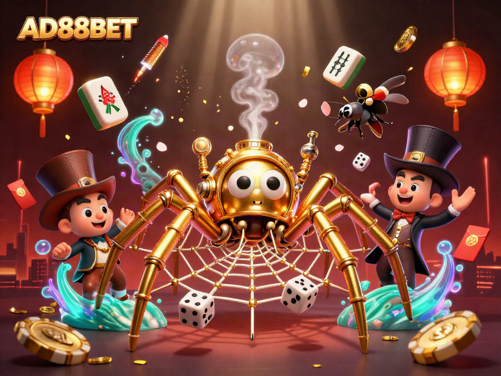 Engage in thrilling gameplay at AD88BET with a steampunk twist featuring unique casino elements.