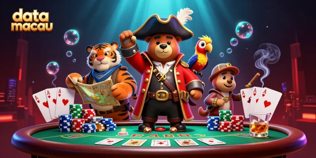 Menampilkan data macau dengan hasil togel dari Macau dalam ilustrasi 3D yang menarik